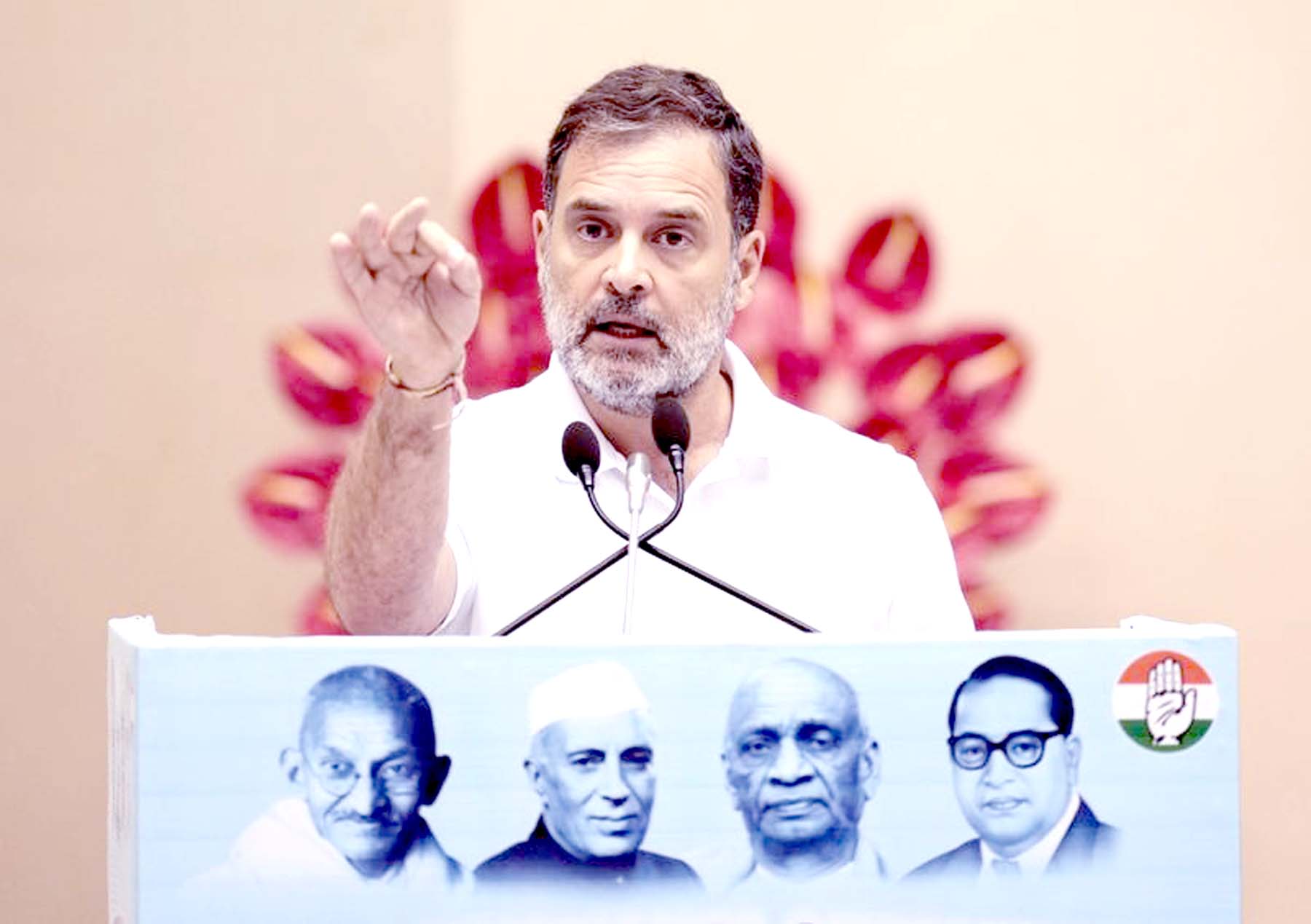 Electoral system in the country is 'already dead': Rahul Gandhi.